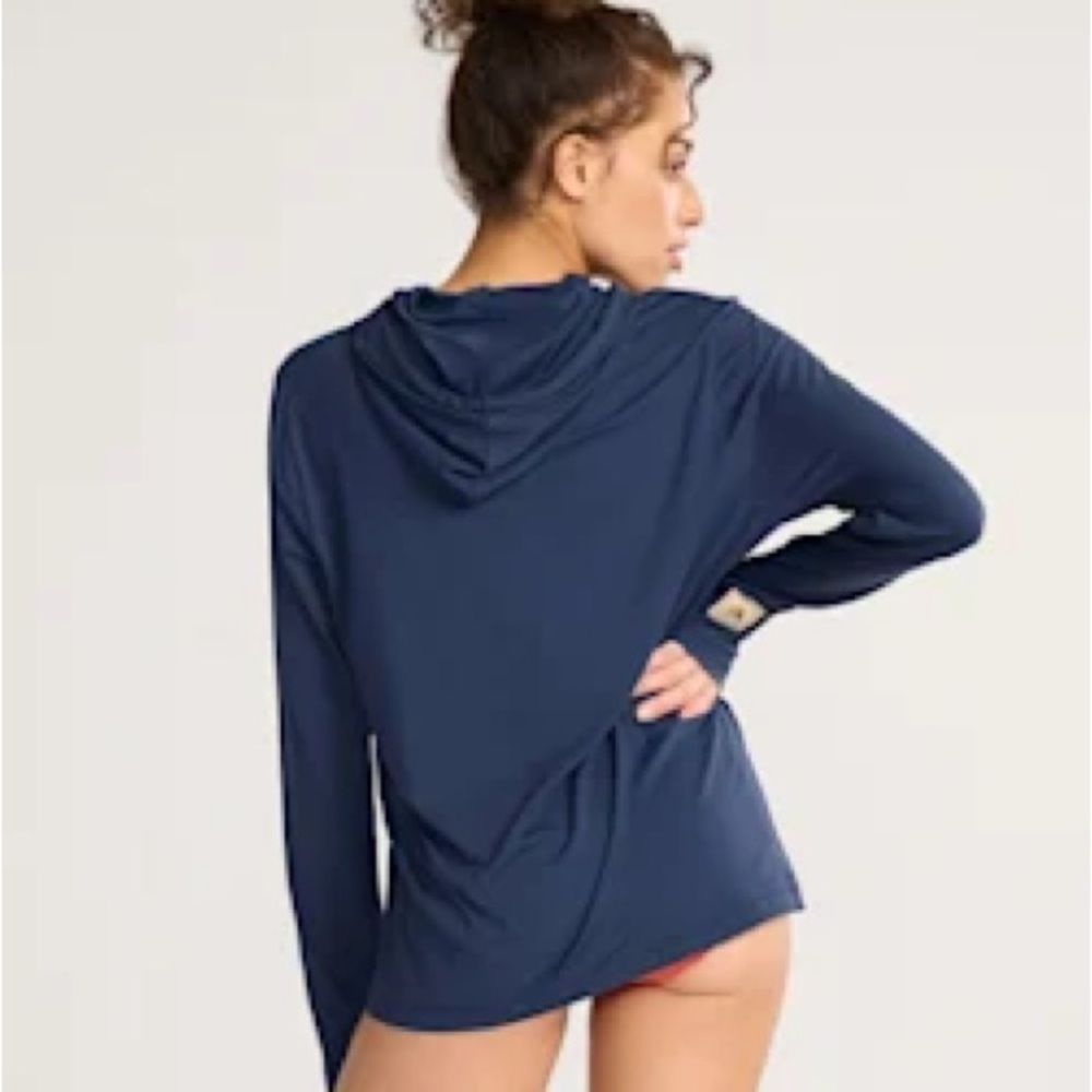 NWT Pendleton Unisex Dress Blues Hooded Long Sleeve Surf  Rashguard M.